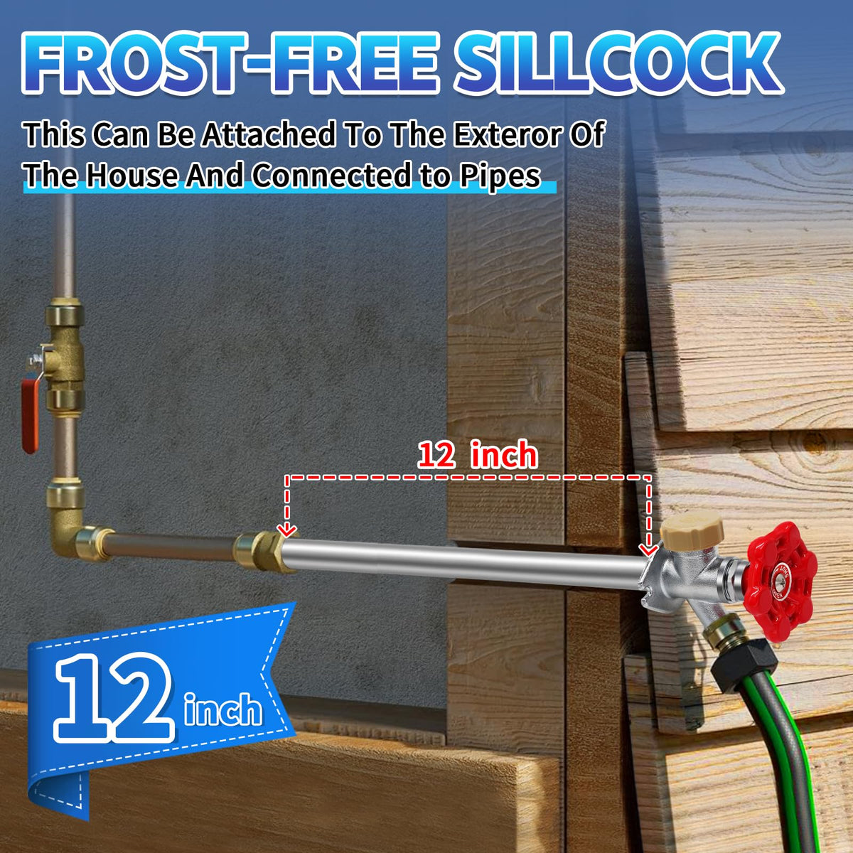 Boltigen lead-free brass spigot chrome-plated for durable potable water use