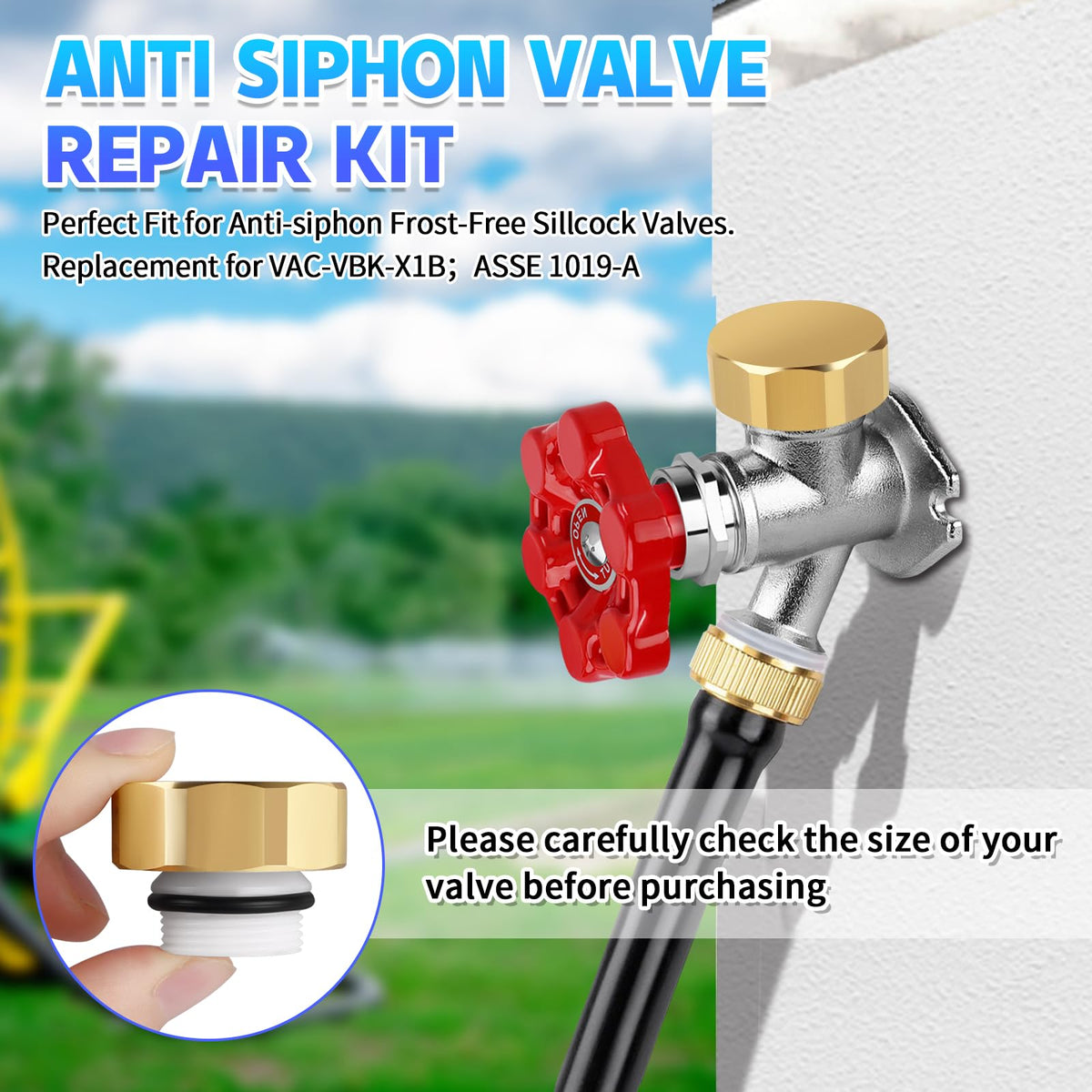Boltigen kit suits sprinkler systems for continuous irrigation