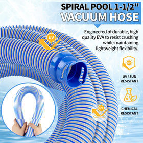 Boltigen twist-lock connection ensures secure, quick installation on pool hoses.