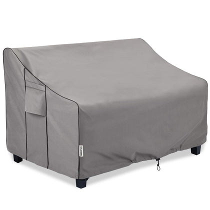 Boltlink 3-seater outdoor cover protects a sofa from rain and sun.
