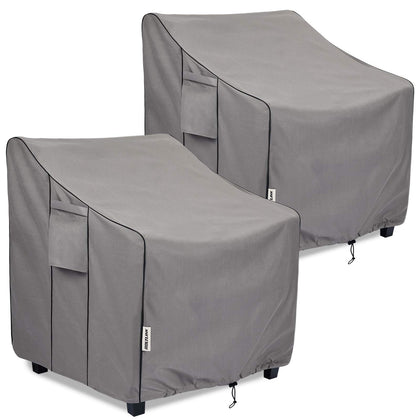 Boltlink patio chair cover waterproof protects chairs from rain and sun.