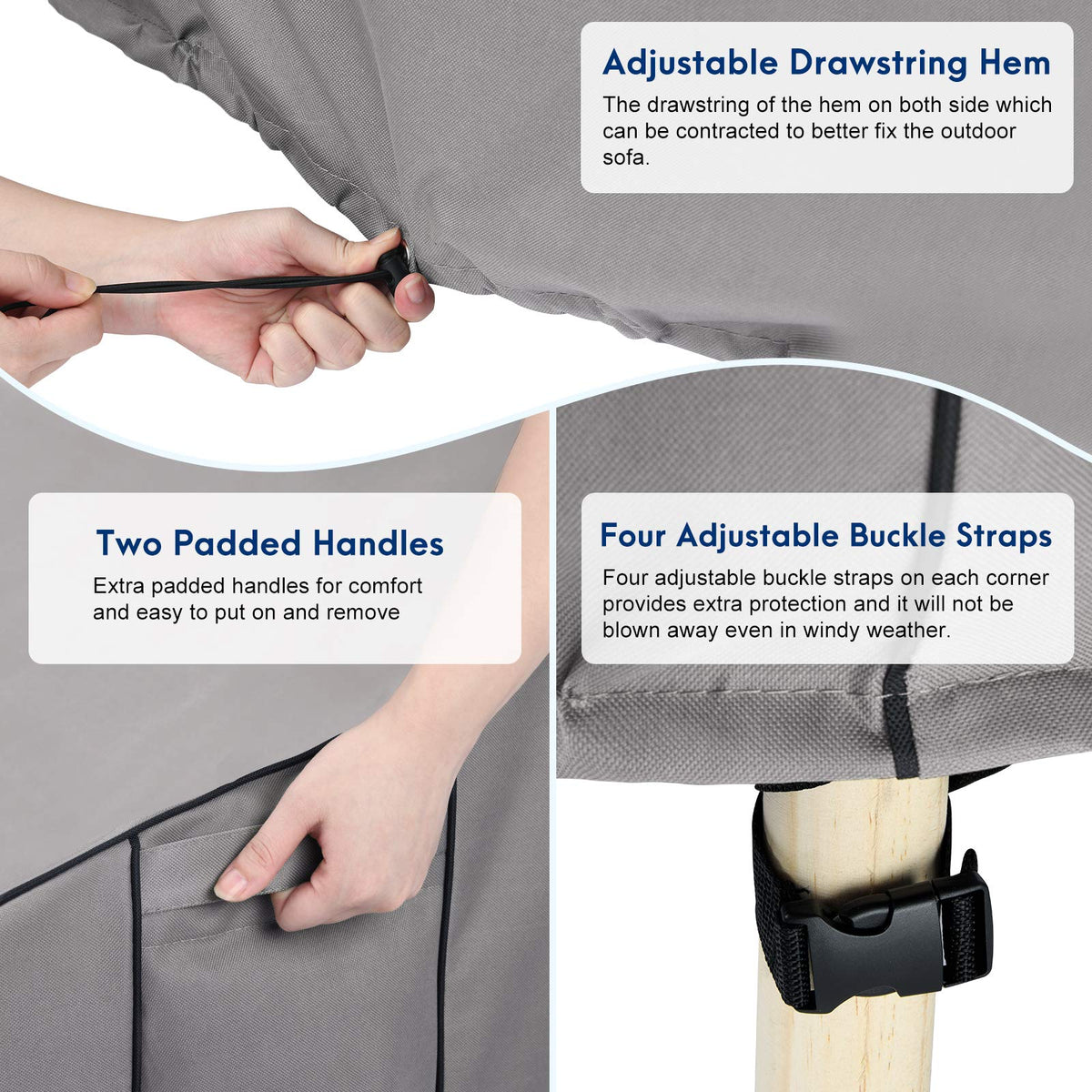 Boltlink dual mesh vents promote airflow to reduce moisture buildup