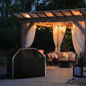 BOLUO heavy-duty cover protects equipment from rain, sun, and dust.