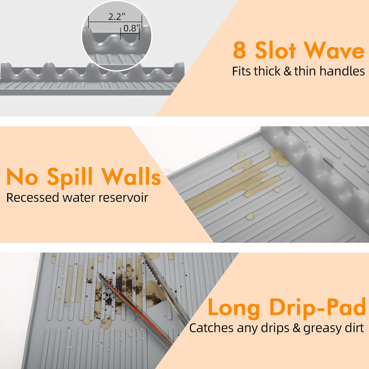 Dishwasher-safe maintenance makes cleanup quick after outdoor cookouts.