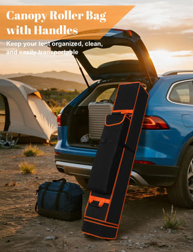 Bomis front carry handles simplify loading into your car.