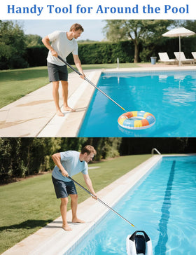 Bomis universal pool accessory for skimmer-related tasks