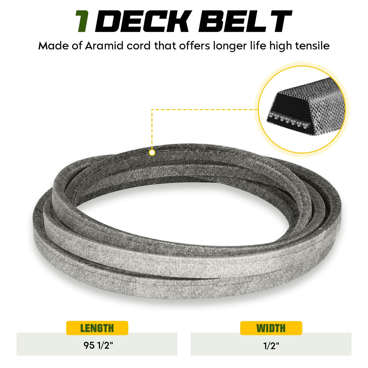 Bomusou 42-deck pulley with 5-point star center hole design.