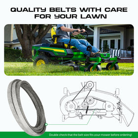 Bomusou 954-04219 deck belt on White Outdoor 46-inch; steady performance on LT-2200.