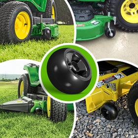 Bonbo 5 inch OD wheel close-up on rugged ABS body.