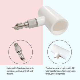 Bonchoice rust-resistant stainless steel nipples in use with small rodents.
