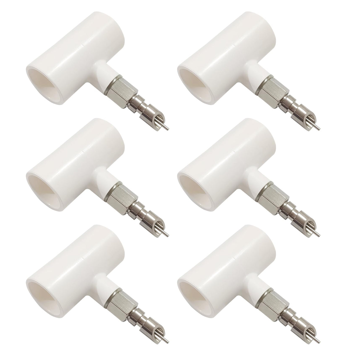 Bonchoice stainless steel rabbit water nipples assembly for leak-free setup.