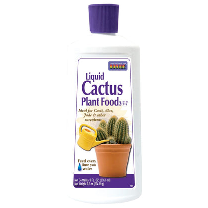Bonide 107 Liquid Cactus Food bottle feeding cacti and succulents for healthy growth