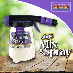 Bonide Auto Mix & Spray dilution chamber enables consistent mixes with concentrates.