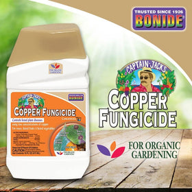 Captain Jack Copper Fungicide on roses for disease protection