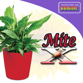 Mite-X botanical extracts on plants for natural pest control.