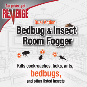 Indoor pest protection with Bonide Revenge fogger for homes