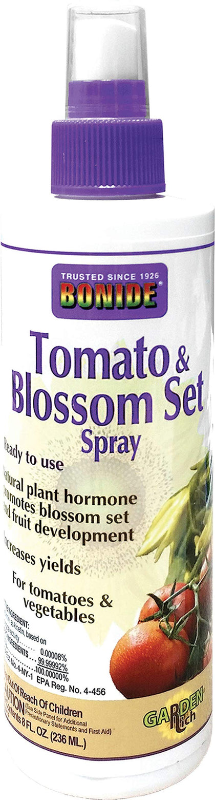 Bonide Tomato & Blossom Set Spray bottle ready to use for improved tomato setting and growth