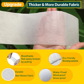Bonivack deer deterrent wrap helps deter wildlife nibbling in fall