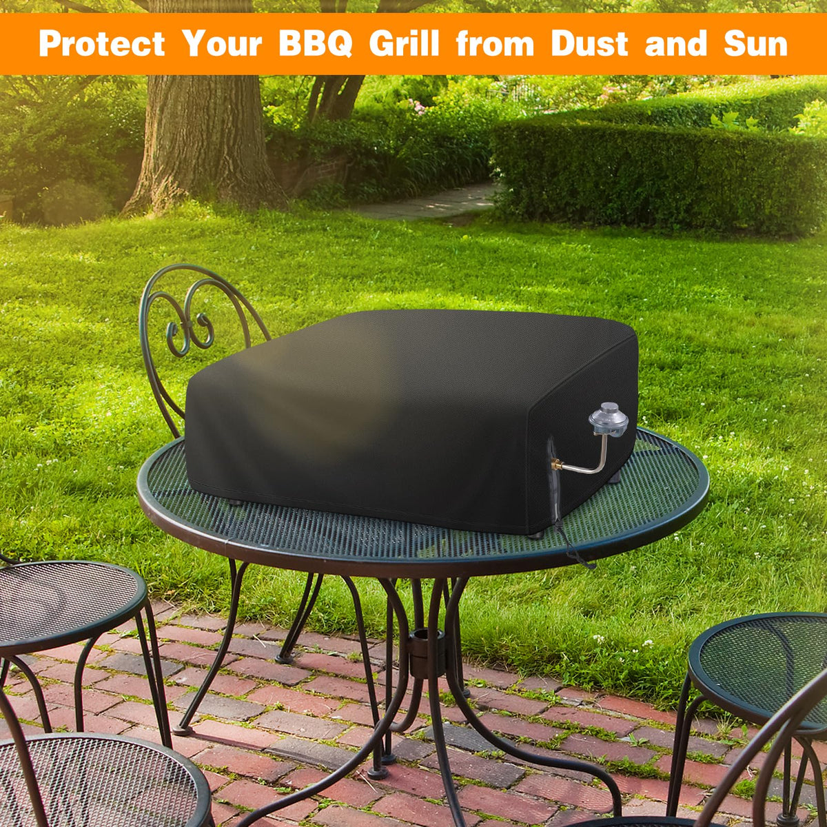 Weather protection: Bonnary cover shields against rain, snow, and sun.