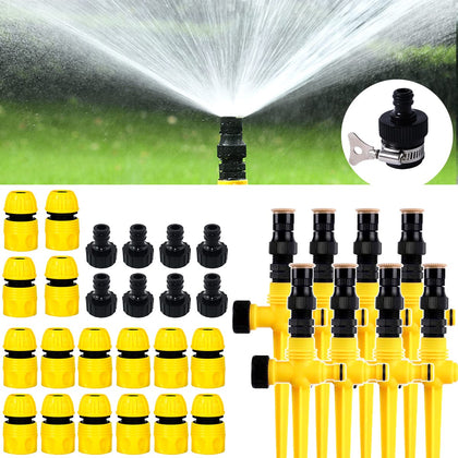 Bonseor 360° rotation garden sprinkler for even coverage around your yard.