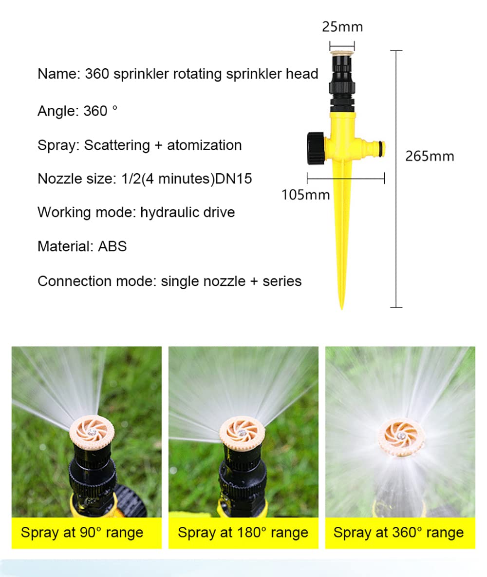 Bonseor easy-install lawn sprinkler ideal for quick outdoor setup.