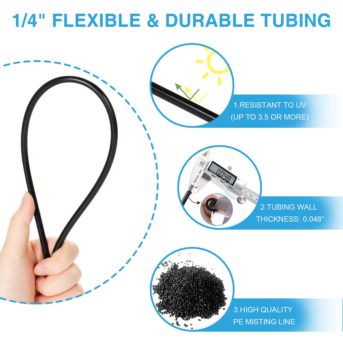 Bonviee quick-to-connect fittings simplify installation for outdoor cooling.