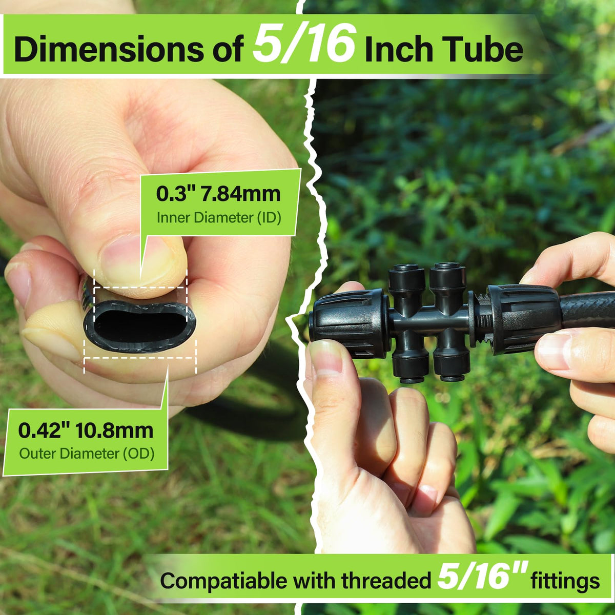 Bonviee quick coupler 4-way pack enables fast connections for flexible layouts.