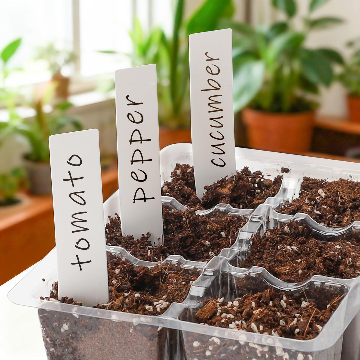 Bonviee seed starter tray designed for easy transplant without damage.
