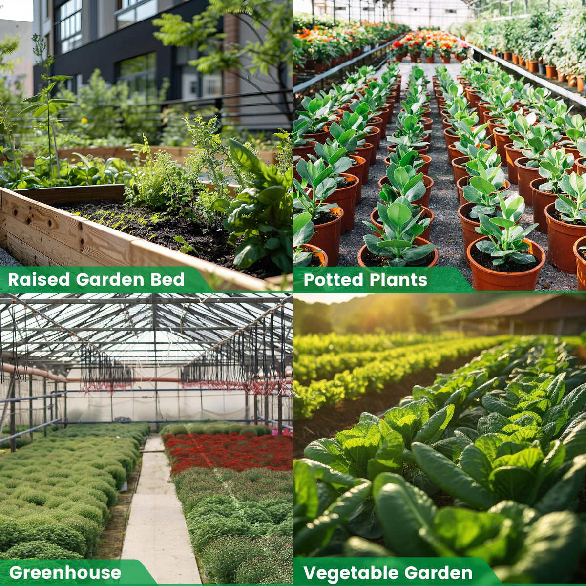Bonviee watering root zone action for vegetables and containers.
