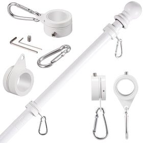 BONWIN adjustable screws fit poles from 0.75 to 1.02 inches
