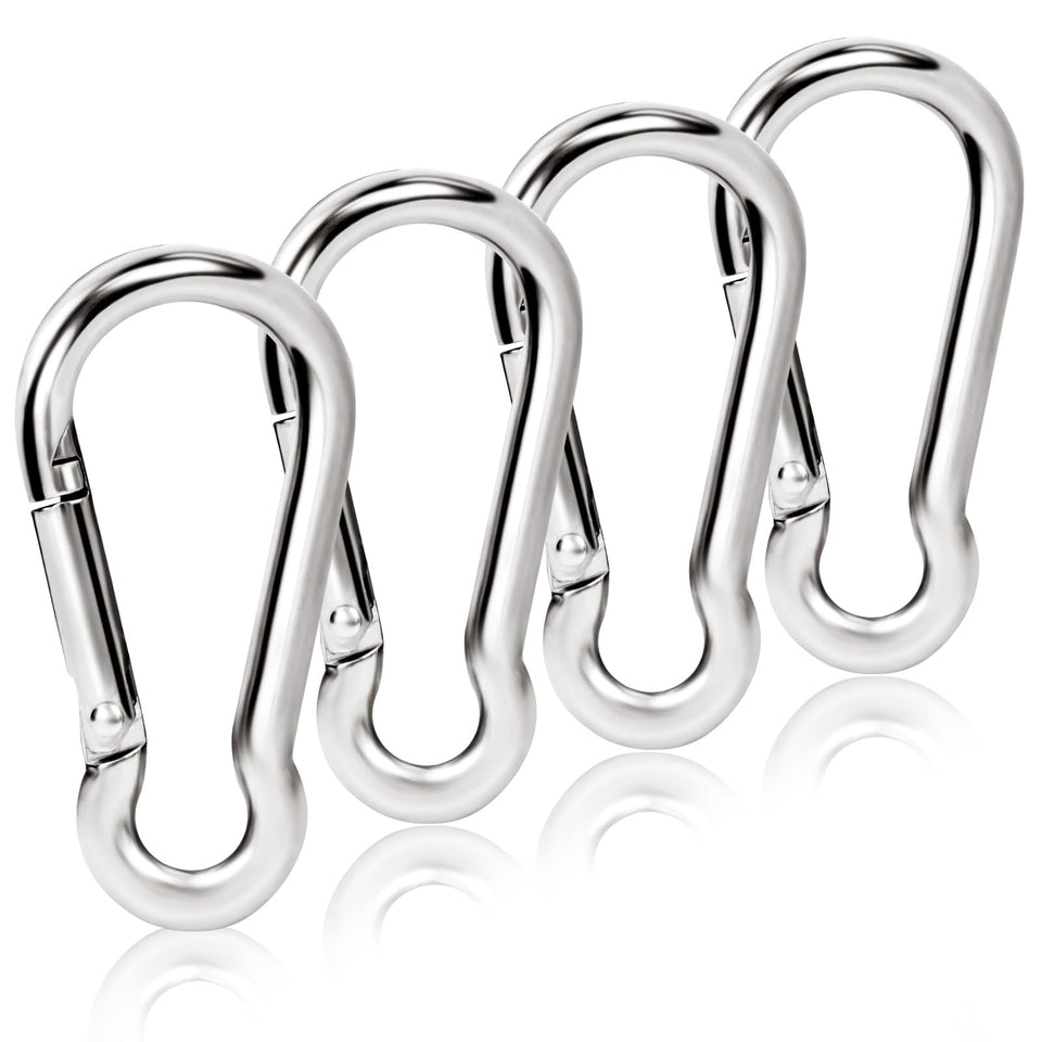 BONWIN four-pack flag pole clips for grommeted flags provide quick replacement hardware