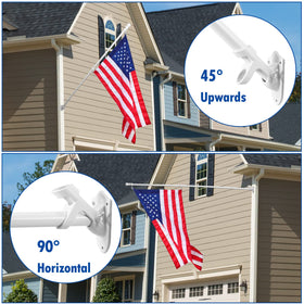 BONWIN wall-mount bracket with corrosion-resistant coating for outdoor mounting