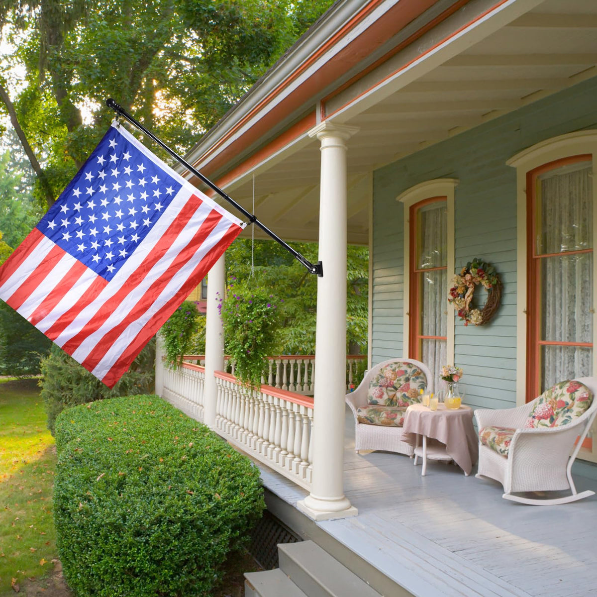 BONWIN weather-resistant finish withstands sun and rain