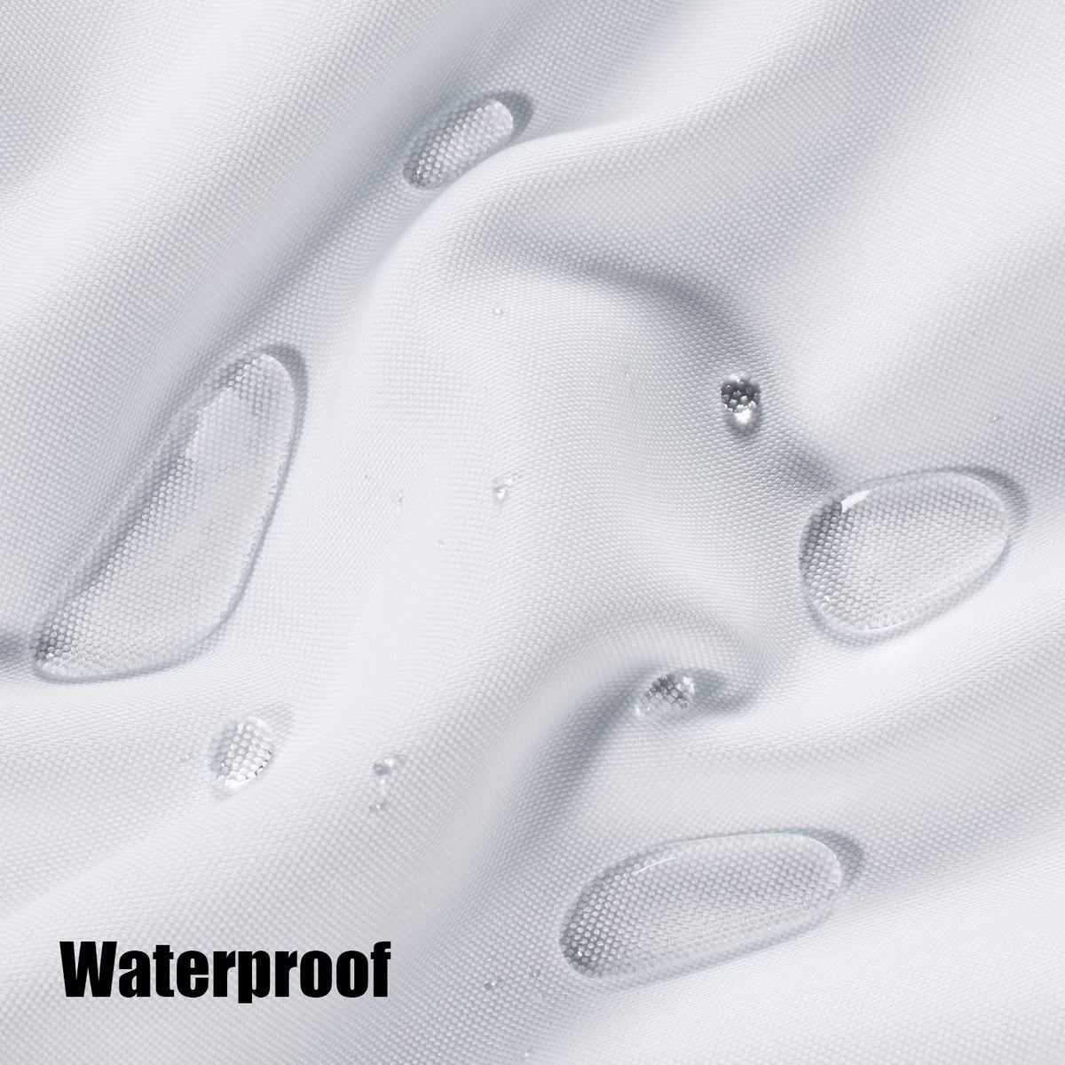 Close-up of BONZER 100% polyester fabric with durable construction