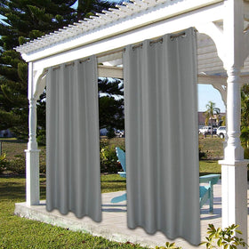 BONZER indoor-outdoor curtain panel suitable for living rooms and bedrooms.