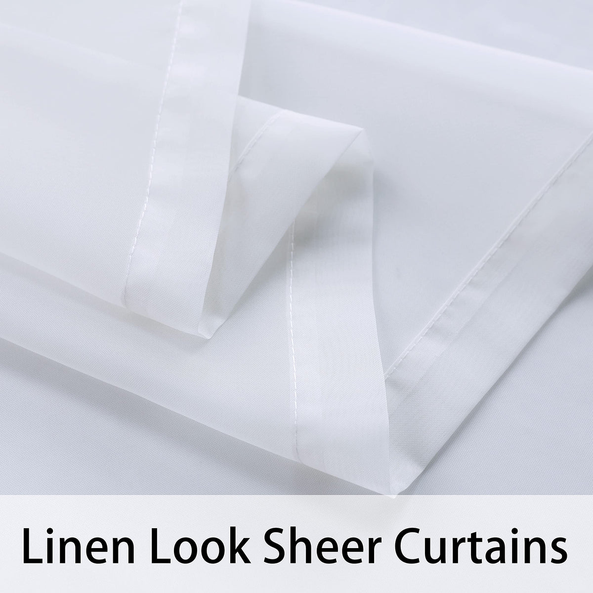 BONZER sheer curtains illustrating light-filtering and privacy balance for outdoor space