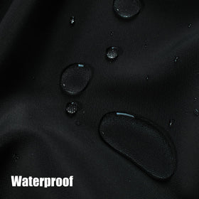 BONZER waterproof fabric panel shows vibrant color on both sides.