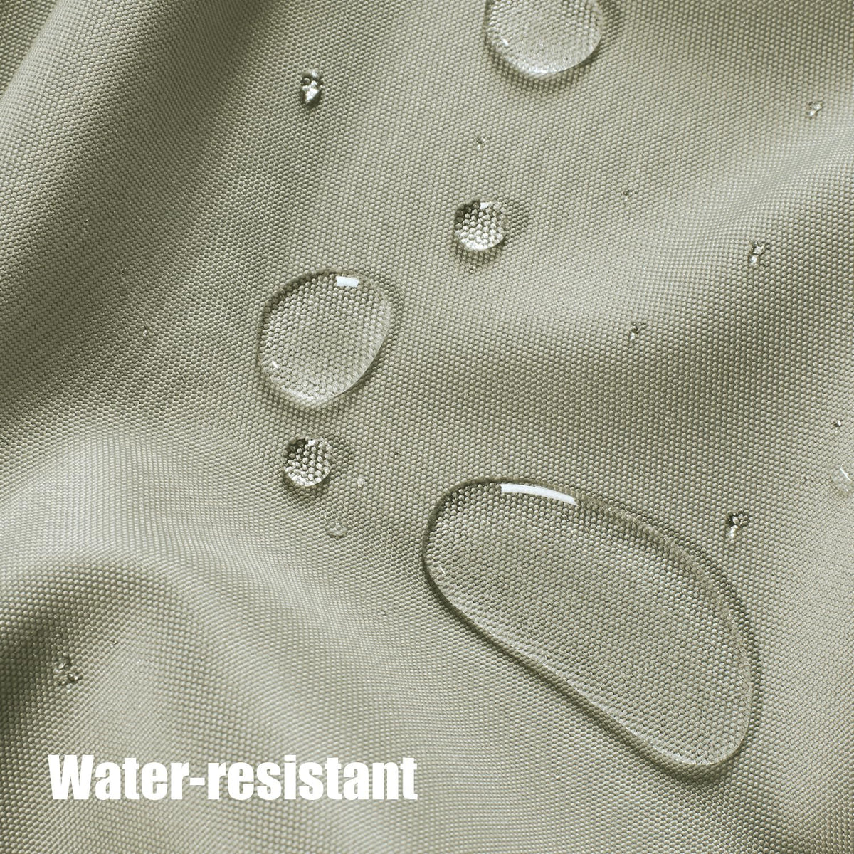 BONZER waterproof polyester fabric keeps rain out and color vibrant.