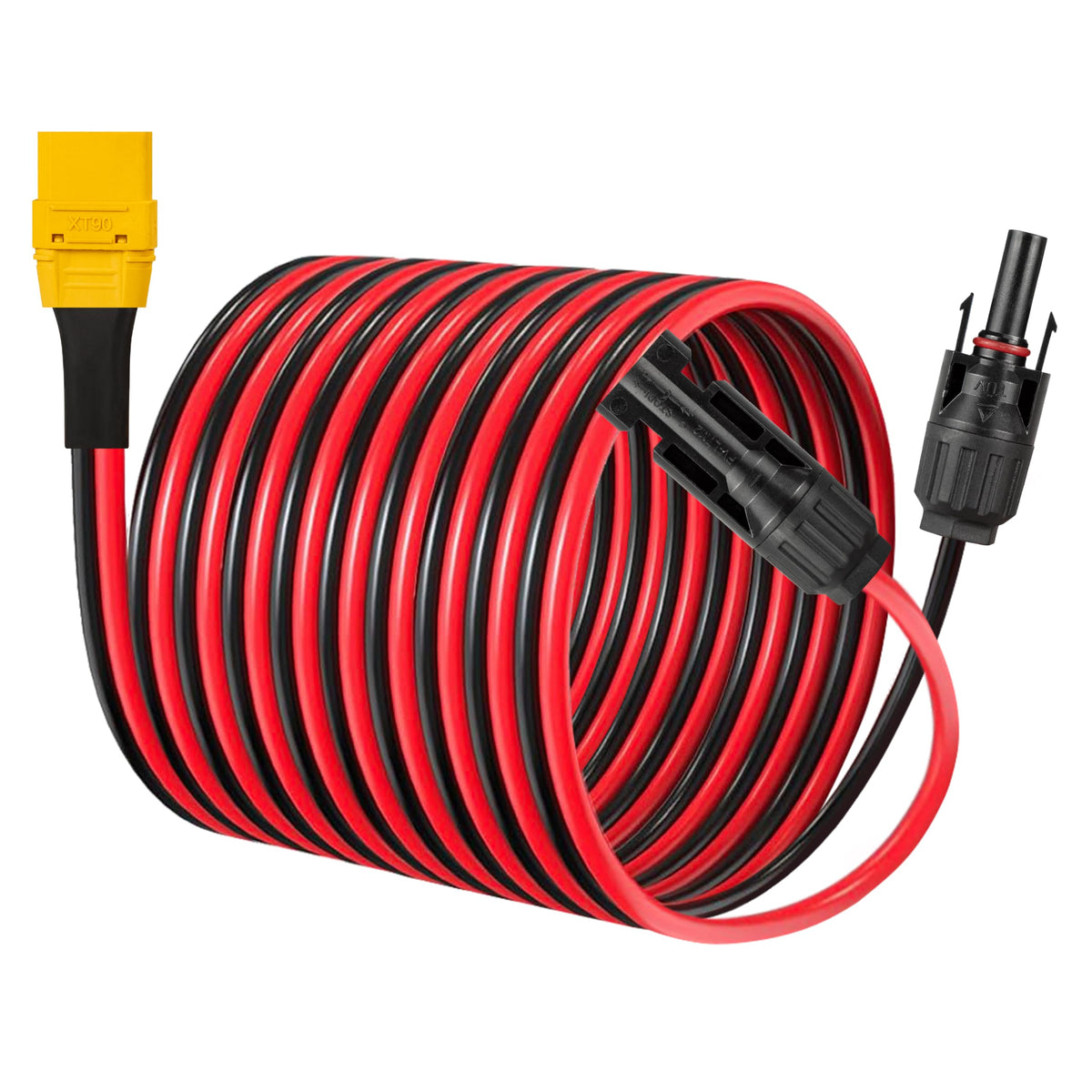 Boobrie flexible cabling routing on an RV roof setup.
