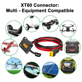 Boobrie outdoor-ready cable suitable for RC cars, boats, drones.