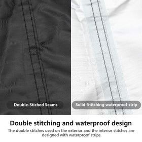Close-up of BoomBa 600D polyester Oxford fabric illustrating durability and UV resistance.