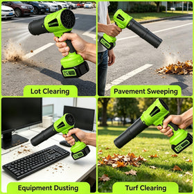 BOOMPAL turbo motor delivers high airflow for tough debris.