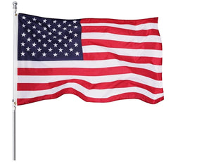Boonipet American Flag 4x6 fade-resistant dye for outdoor use
