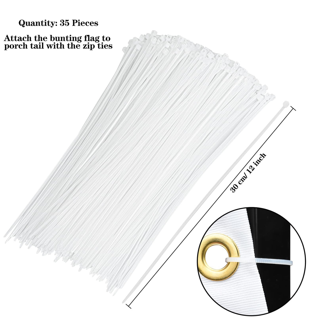 Booson 90 by 45 cm flags delivering sharp UV resistant color for outdoor use