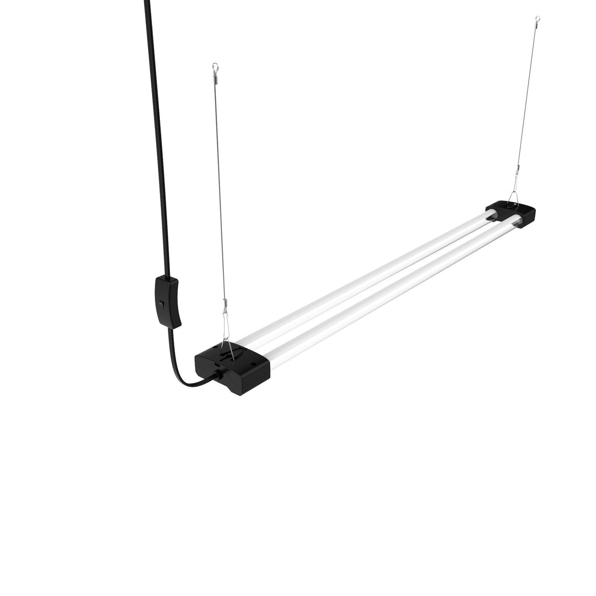 Daisy-chain capability shows linking up to four units on one circuit.