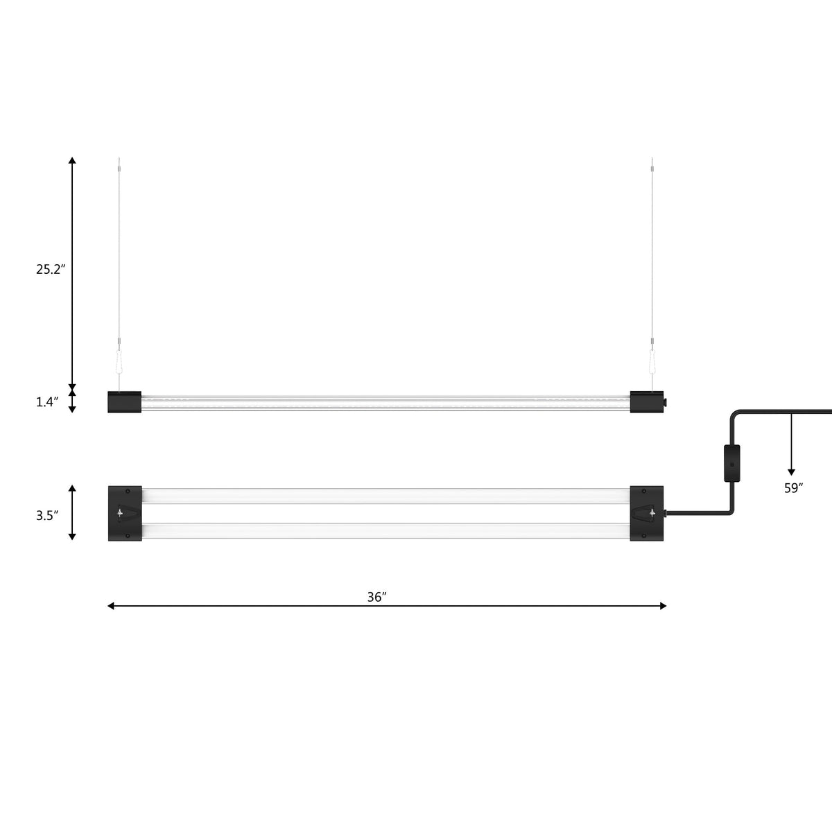 Inline switch and safety-certified design reassure long-term reliability.