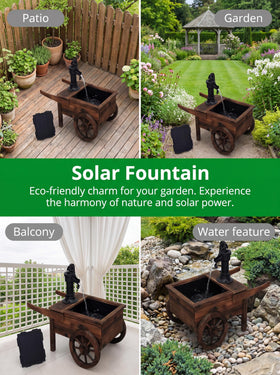 Borsynium easy-to-move fountain supports seasonal decorating across spaces