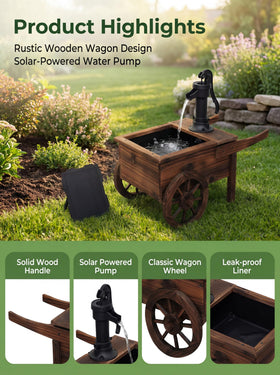 Borsynium rustic fir wood texture adds warm charm to any outdoor area