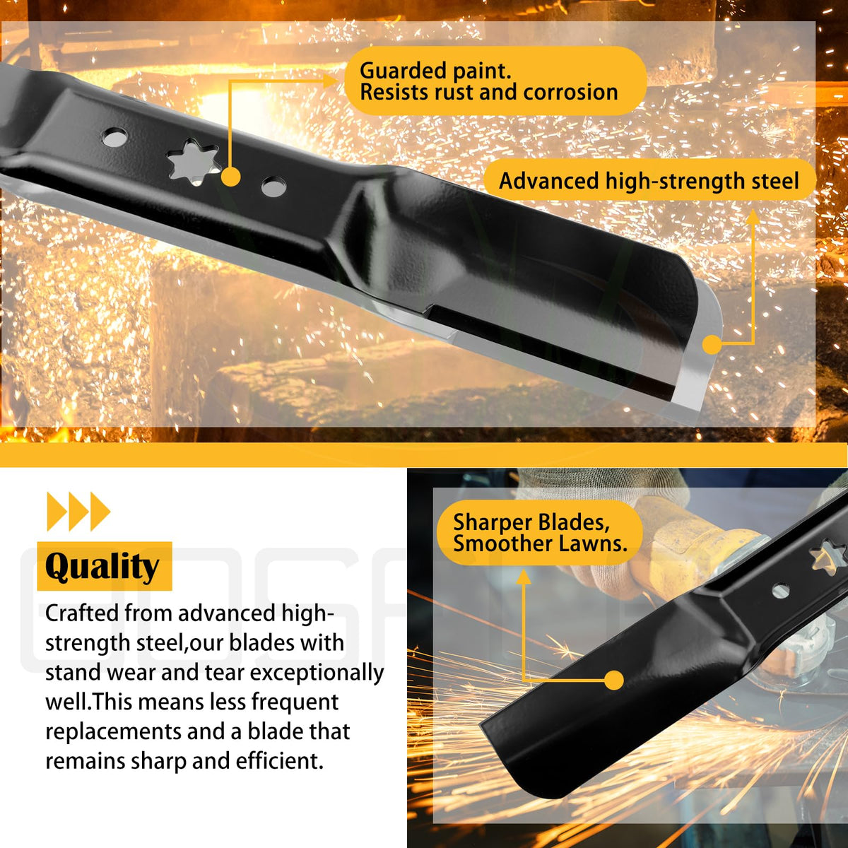 BOSFLAG 3-inch center-to-center spacing for balanced mounting