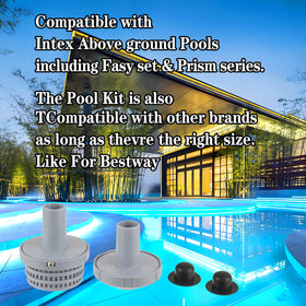 BOSHCHEN kit compatible with Intex Easy Set and Prism above-ground pools
